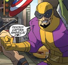 Открытки с Батроком - Прыгуном врагом Капитана Америки из комиксов.