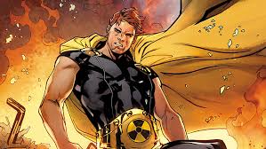 Открытки с Гиперионом Маркусом Милтоном из комиксов Марвел. 