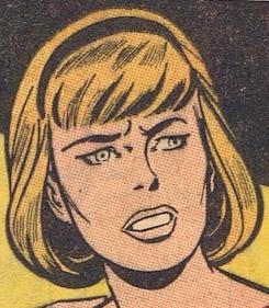 Открытки с Дженис Корд из комиксов про Железного Человека.  