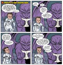 Открытки с Человеком Драконом врагом Капитана Америки из комиксов.