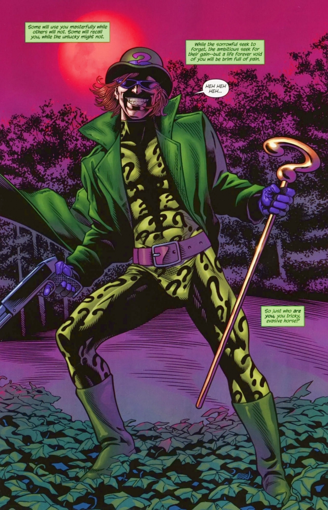 Открытки с Загадочником скачать бесплатно по комиксам о Бетмэне.