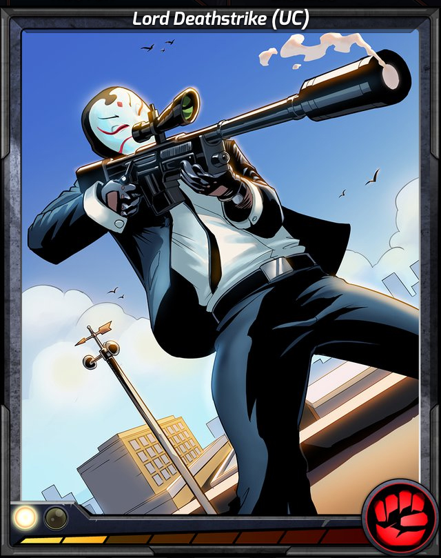 Открытки с Лордом Смертельным Ударом из комиксов Вселенной Марвел.