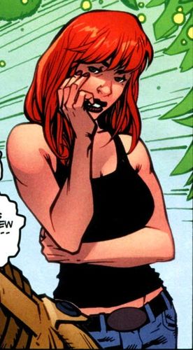Открытки с Марло Чендлер из комиксов Вселенной Марвел скачать.