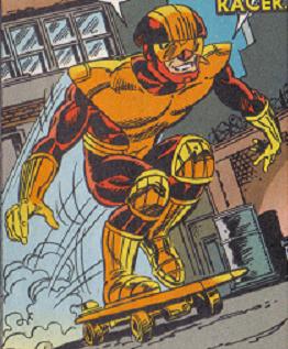 Открытки с Реактивным Гонщиком из комиксов Вселенной Марвел.