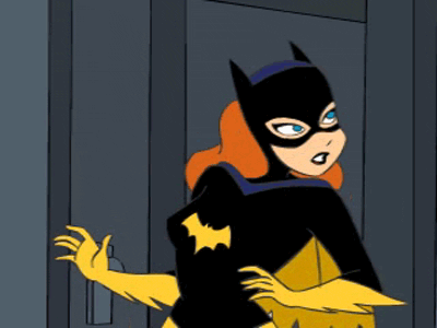 Открытки с Бэтгёрл из комиксов про Бэтмена скачать бесплатно.