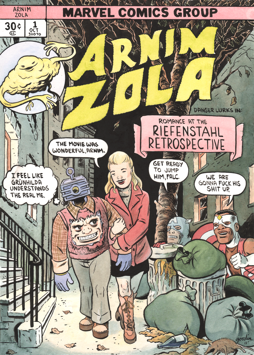 Открытки с Арнимом Золой из комиксов Марвел скачать бесплатно.