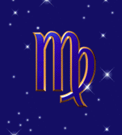  Анимационные открытки знак  зодиака Дева скачать бесплатно.