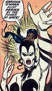 Открытки с Некрой Синклейр из комиксов Вселенной Марвел.    