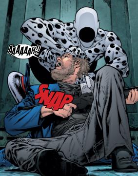 Открытки с Пятном злодеем из комиксов про Человека Паука.    