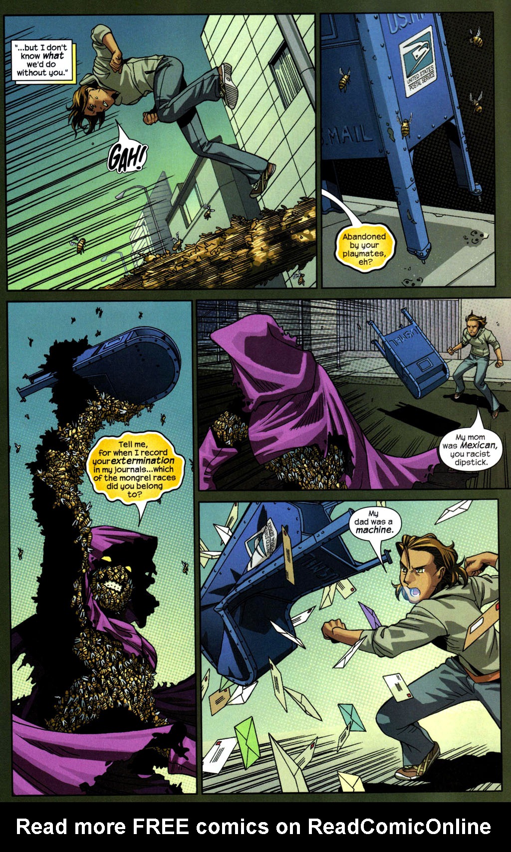 Открытки с Человеком Роем из комиксов Вселенной Марвел скачать.