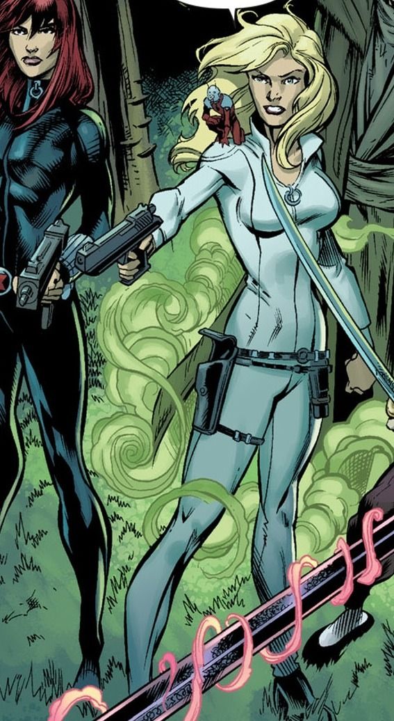 Открытки с Шерон Картер агентом номер 13 из комиксов Марвел.