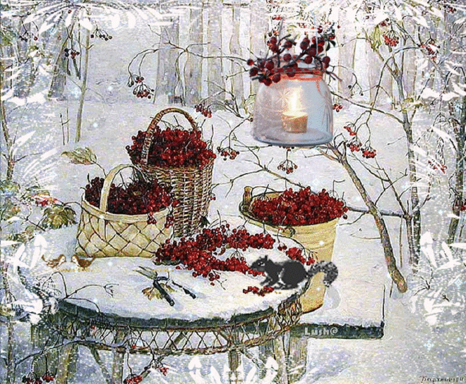 Открытки с зимней природой скачать бесплатно. Открытки с зимней природой онлайн.