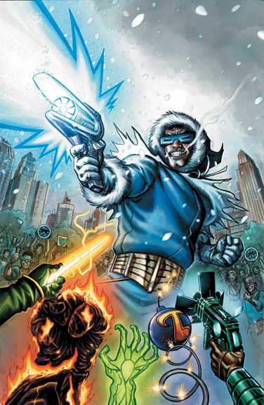 Открытки с Капитаном Холодом онлайн. Открытки с Капитаном Холодом по комиксам.