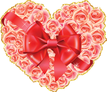 Открытки с сердцем из роз скачать бесплатно. Открытки с сердцем из роз онлайн.