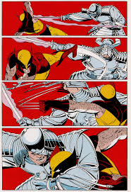 Открытки с Серебряным Самураем из комиксов Вселенной Марвел.