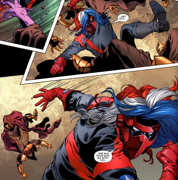 Открытки с Джеком Флагом из комиксов про Капитана Америку.  