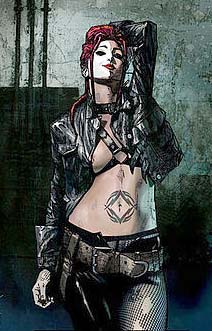 Открытки с Тифозной Мэри из комиксов Вселенной Марвел скачать.