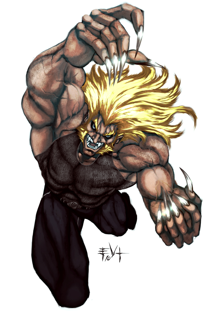 Открытки с Саблезубым врагом росомахи из комиксов от Марвел.