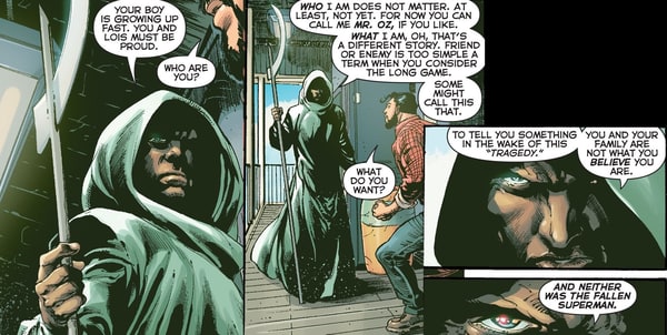 Открытки с Озимандией от комиксов Вселенной DC скачать бесплатно.