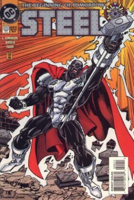 Открытки со Сталью по комиксам Вселенной ДС скачать бесплатно.