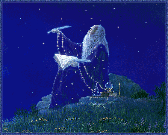 Открытки с волшебниками с анимациями. Скачать бесплатные открытки с волшебник...