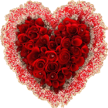 Открытки с сердцем из роз скачать бесплатно. Открытки с сердцем из роз онлайн.