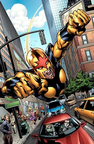 Открытки с Новой Ричардом Райдером из комиксов Вселенной Марвел.