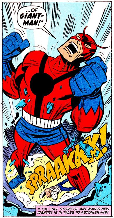 Открытки с Гигантским Человеком из комиксов Марвел скачать. 