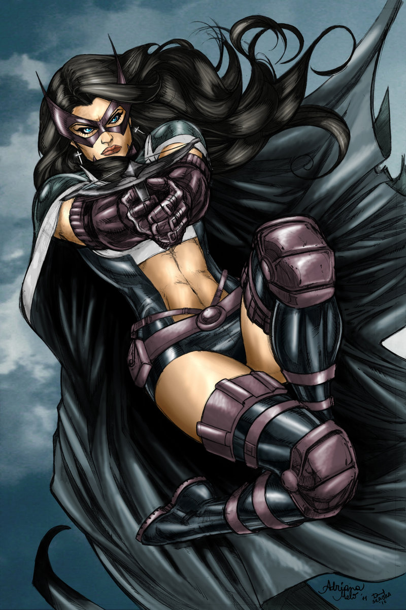 Открытки с Охотницей из комиксов Вселенной ДС скачать бесплатно.