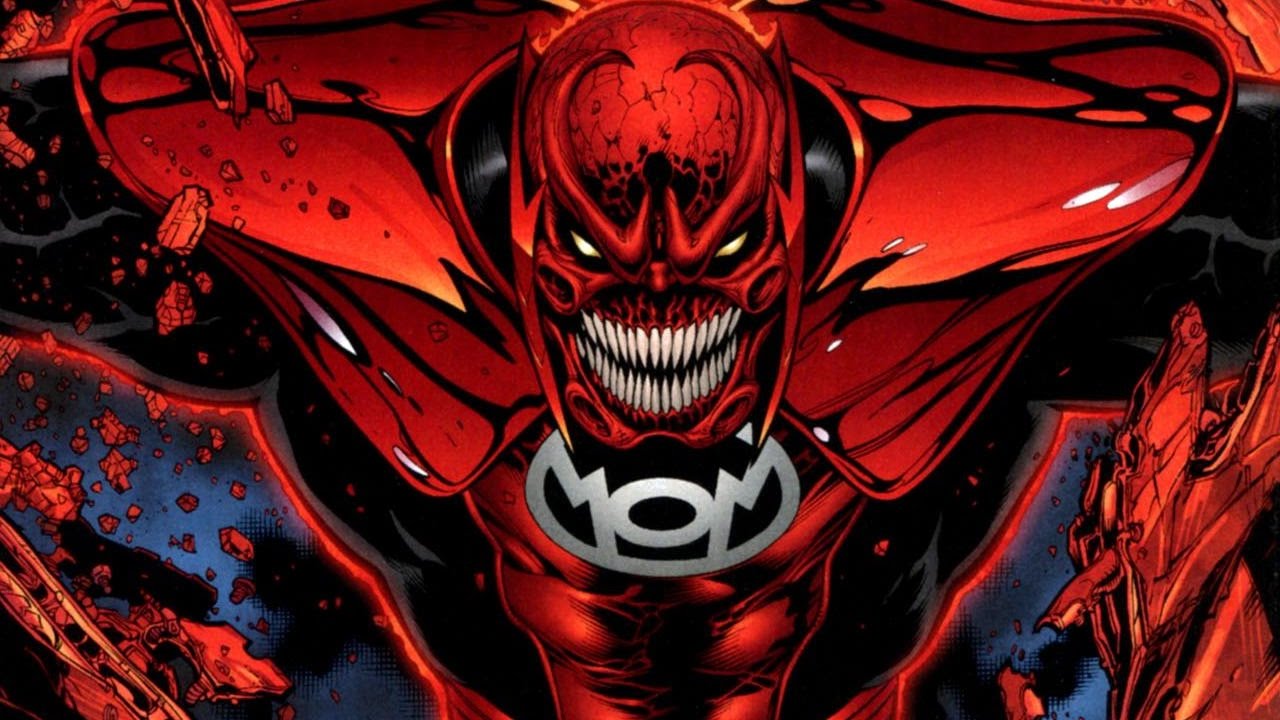 Открытки с Атроцитусом суперзлодеем из Вселенной комиксов ДС.