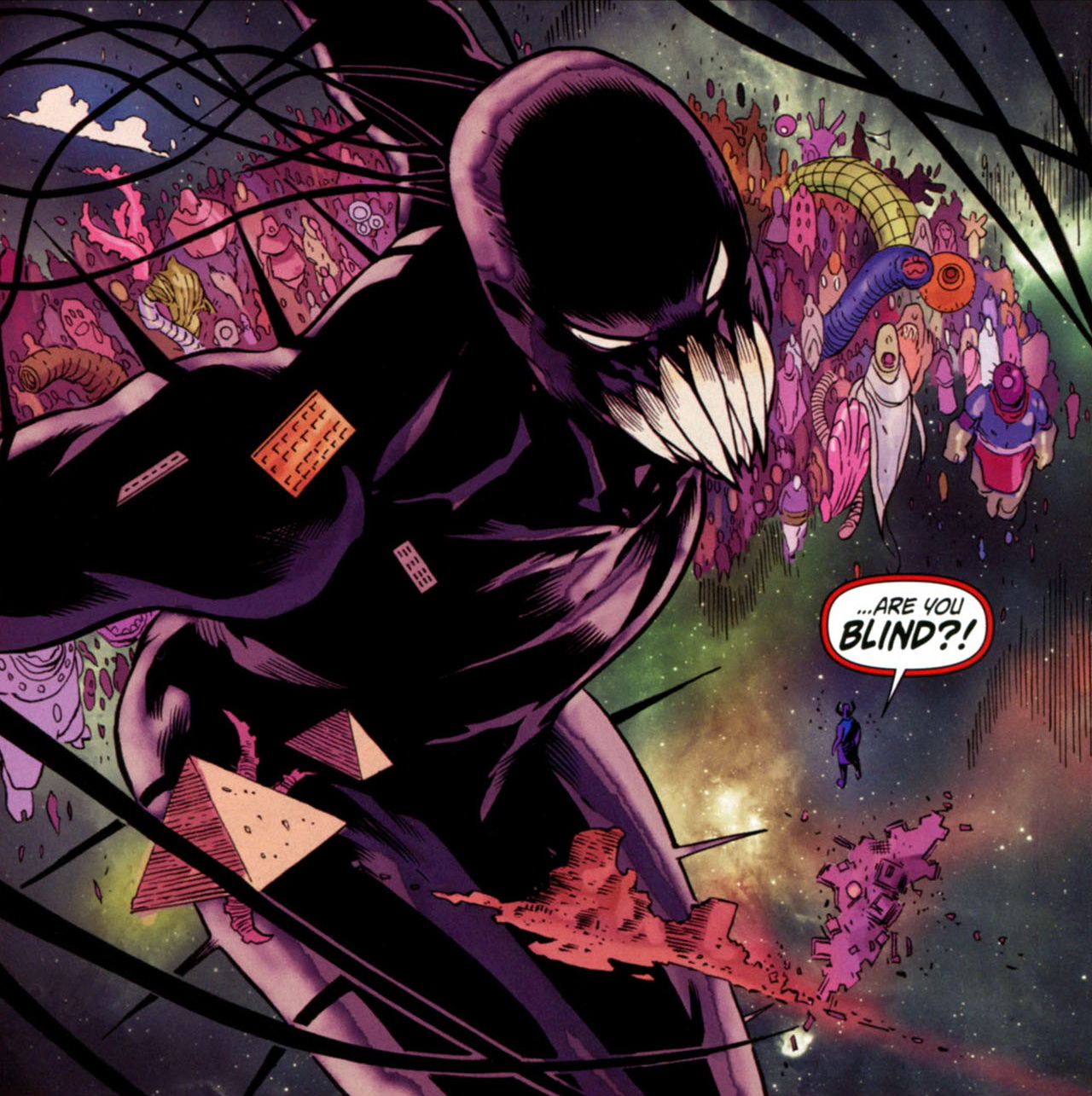 Открытки с Королем Хаоса из комиксов Марвел скачать бесплатно.