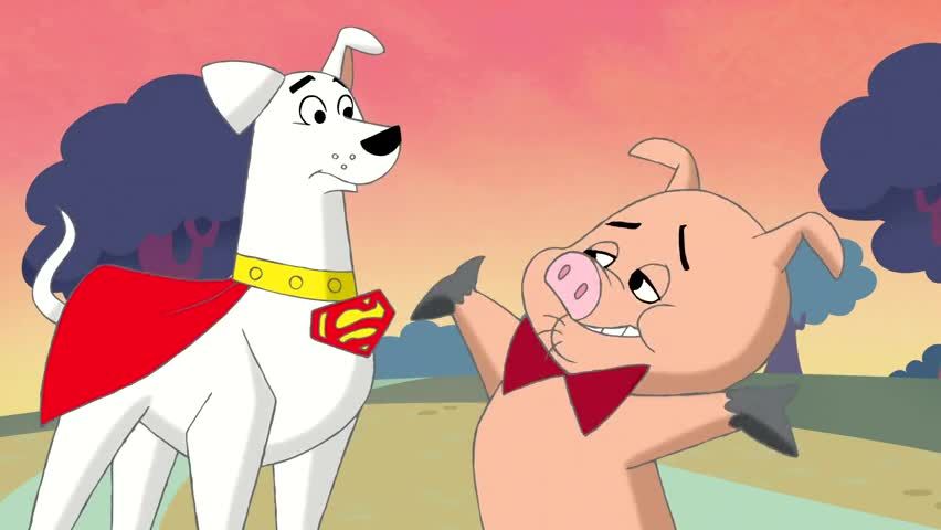 Открытки с Крипто скачать бесплатно. Крипто собака Супермена открытки.