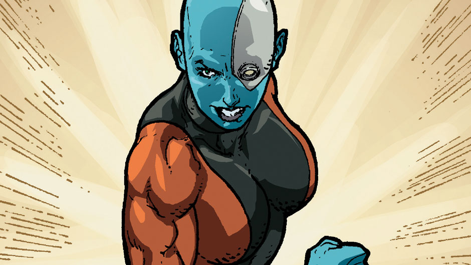 Открытки с Небулой скачать бесплатно. Открытки по комиксам Марвел.