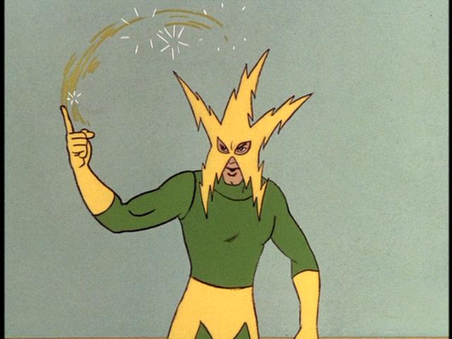 Открытки с Электро скачать бесплатно. Открытки с Электро по комиксам.