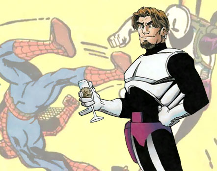 Открытки с Барахольщиком из комиксов Вселенной Марвел скачать.