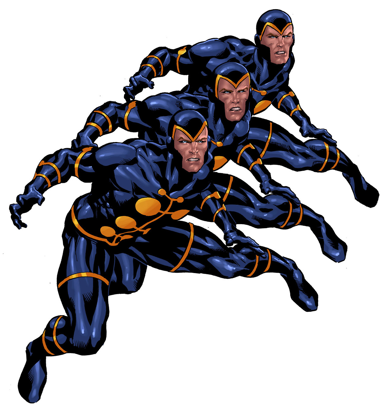 Открытки с Множителем Джеймсом Мэдроксом из комиксов Марвел.