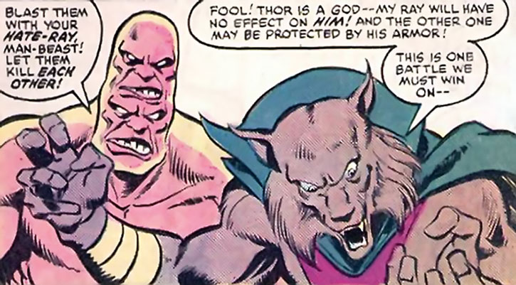 Открытки с Би - Зверем суперзлодеем из комиксов серии марвел.