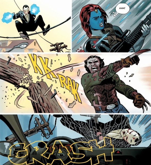 Открытки с Лордом Смертельным Ударом из комиксов Вселенной Марвел.