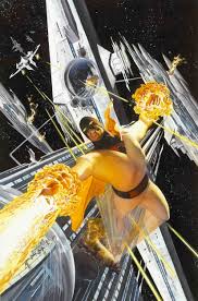 Открытки с Космическим Призраком из комиксов ДС скачать бесплатно.