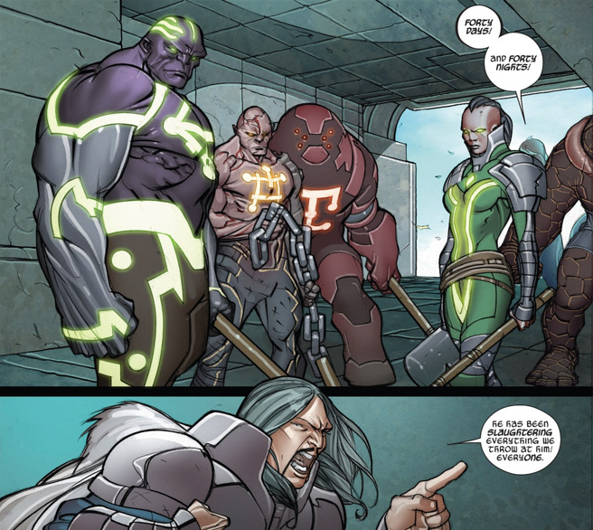  Открытки со Змеем Кулом Борсоном из комиксов Вселенной Марвел.