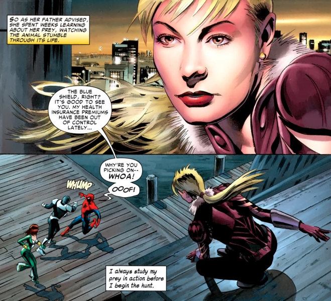 Открытки с Анной Кравиновой из комиксов Марвел скачать бесплатно.