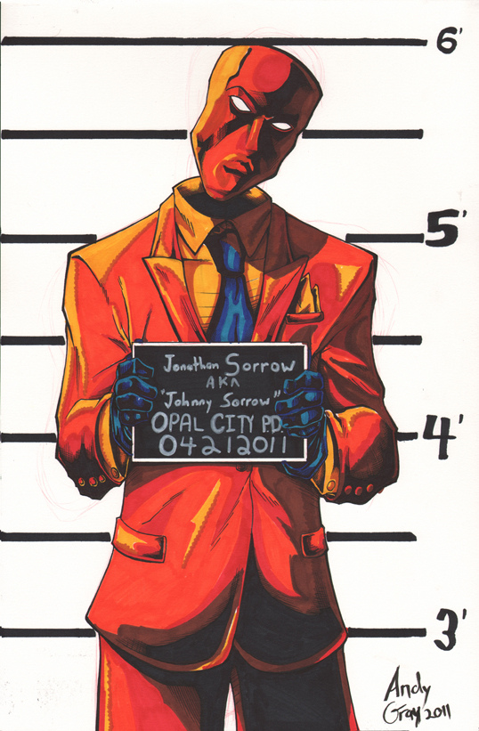 Открытки с Джонни Сорроу скачать бесплатно по комиксам от ДС.