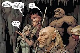 Открытки с Дженис Джонс из комиксов Вселенной Марвел скачать.