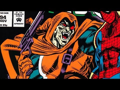 Открытки с Хобгоблином врагом Спайдермэна из комиксов Марвел.