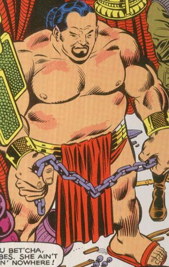 Открытки с Толстой Коброй суперзлодеем из комиксов Марвел.   