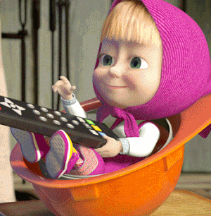 Открытки Маша и Медведь скачать бесплатно. Открытки Маша и Медведь онлайн.