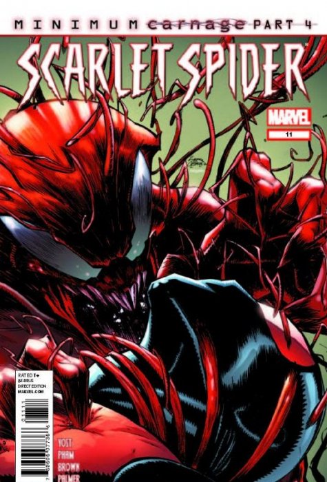 Открытки с Алым Пауком из комиксов про Человека Паука от Марвел.