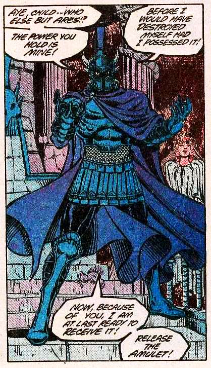 Открытки с Аресом из комиксов Вселенной Марвел скачать бесплатно.