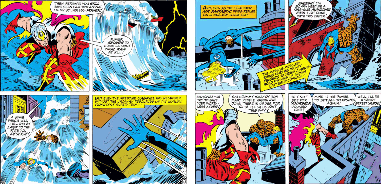 Открытки с Идущим по воздуху скачать бесплатно из Серии комиксов Марвел.