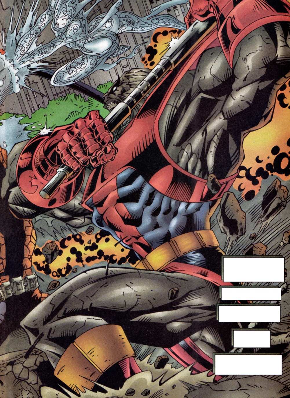 Открытки с Терраксом из комиксов Вселенной Марвел скачать.    